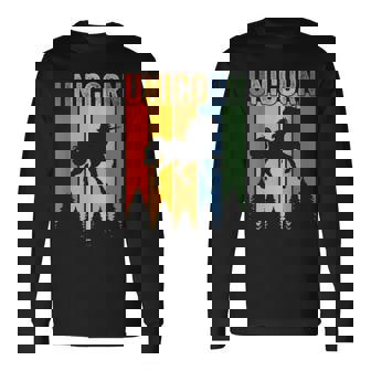 ユニコーン ユニコーン グッズ 長袖Tシャツ - Kawaiitshirt