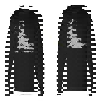 ヨガ パグ パグ 長袖Tシャツ - Kawaiitshirt