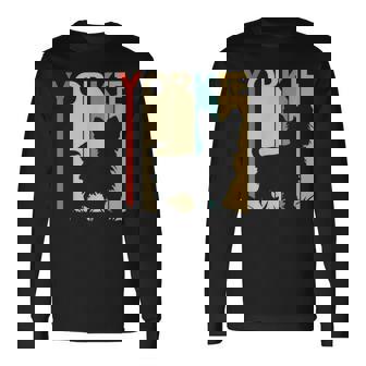 ヨークシャーテリア犬 長袖Tシャツ - Kawaiitshirt