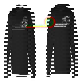 ラスタファリアンカラーのユダのライオン。ラスタとレゲエのファンに。 長袖Tシャツ - Kawaiitshirt