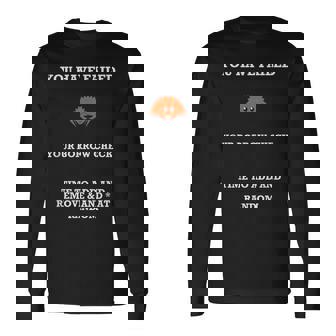 ラストプログラミング ユーモア ラスタ海観覧会 レンタルチェック 失敗 長袖Tシャツ - Kawaiitshirt