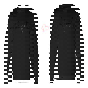 ラスベガスのスカイライン鼓動米国ネバダ州シンシティ 長袖Tシャツ - Kawaiitshirt