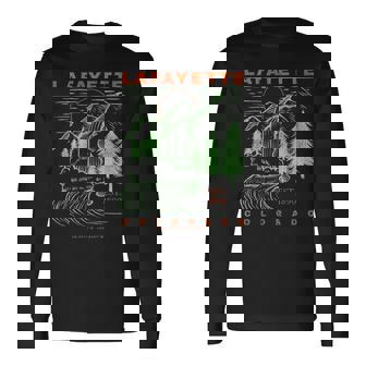 ラファイエット コロラド クール 旅行 お土産 素朴なラファイエット 長袖Tシャツ - Kawaiitshirt