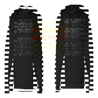 ラブハート さちこ ティーグランジヴィンテージスタイル 黒さちこ 長袖Tシャツ - Kawaiitshirt