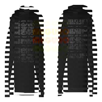 ラブハート 目黒 グランジ ヴィンテージスタイル 黒 目黒 長袖Tシャツ - Kawaiitshirt