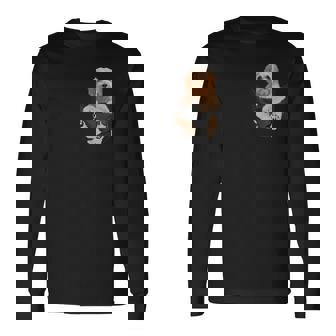 ラブラドゥードル愛好家のためのポケットに入った面白いラブラドゥードル。 長袖Tシャツ - Kawaiitshirt