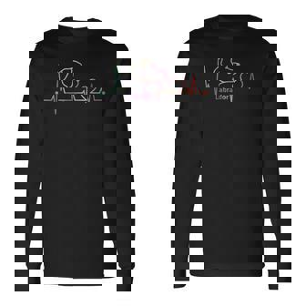 ラブラドール ハートビート 犬種 愛犬 長袖Tシャツ - Kawaiitshirt