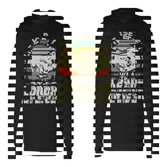 ラブラドール レトリバー シャツ メンズ レディース 犬 ママ 犬好き 長袖Tシャツ - Kawaiitshirt