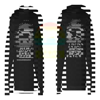 ラブラドール・パパ 父の日 ラブラドール・レトリーバー 長袖Tシャツ - Kawaiitshirt