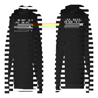 ラブ・イズ・ラブ Love Is Love Lgbt 長袖Tシャツ - Kawaiitshirt