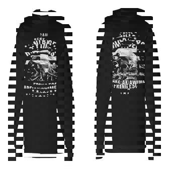 ラーテルはとんでもなく素晴らしい面白い動物だから 長袖Tシャツ - Kawaiitshirt