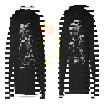 リアム・ギャラガーとオアシス・アット・バッチ城 1996 長袖Tシャツ - Kawaiitshirt