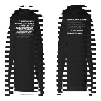 リトル・ニッキ・グラインドを見た時 長袖Tシャツ - Kawaiitshirt