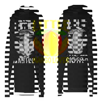 リトル・マンゴー・ラヴァー・アイ・マンゴー 長袖Tシャツ - Kawaiitshirt