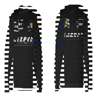 リバプール スポーツサッカージャージー フラッグ フットボール 長袖Tシャツ - Kawaiitshirt