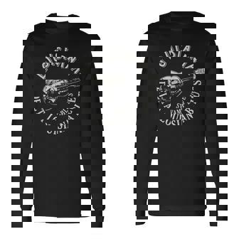 ルイジアナ スワンプ ブルースアメリカンギター 音楽 ビンテージ 長袖Tシャツ - Kawaiitshirt