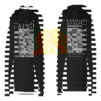 ルネッサンス美的ボッティチェリ ヴィーナスの誕生 アートデザイン 長袖Tシャツ - Kawaiitshirt