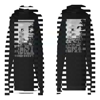 レア ハリネズミ ヒーロー 新聞写真 ハリネズミアート 長袖Tシャツ - Kawaiitshirt