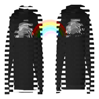 レインボーデザイン レインボー 長袖Tシャツ - Kawaiitshirt