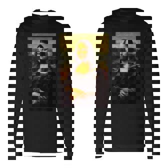 レオナルド・ダ・ヴィンチによるモナ・リザジョコンダ-モナリザ1519 長袖Tシャツ - Kawaiitshirt