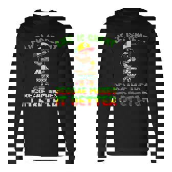 レゲエジャマイカ音楽 ラスタラスタファリレゲエ 長袖Tシャツ - Kawaiitshirt