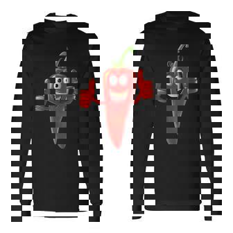 レッドパプリカ 長袖Tシャツ - Kawaiitshirt