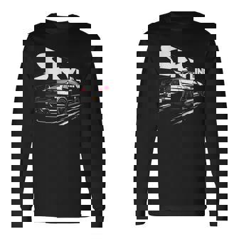 レトロ Jdm 日本語 ドリフト レーシング チューニング カー レジェンド スカイラインr34 長袖Tシャツ - Kawaiitshirt