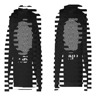 レトロ アシッド ハウス テクノ レイバー Edm パーティー 90年代 長袖Tシャツ - Kawaiitshirt