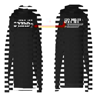 レトロ オーバーランド 長袖Tシャツ - Kawaiitshirt