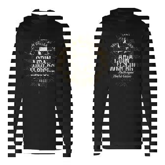 レトロ カーディガン・ウェルシュ・コーギー ヴィンテージ 長袖Tシャツ - Kawaiitshirt