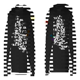 レトロ グルーヴィーなイム レシア Doing Lesya Things おかしな母の日 長袖Tシャツ - Kawaiitshirt