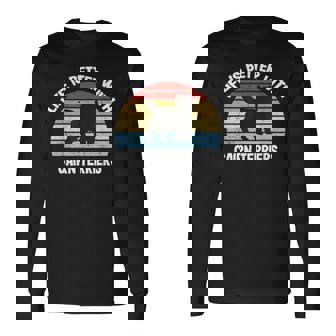 レトロ ケアンテリア 犬 長袖Tシャツ - Kawaiitshirt