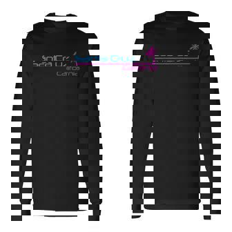 レトロ サンタ クルス カリフォルニア 長袖Tシャツ - Kawaiitshirt