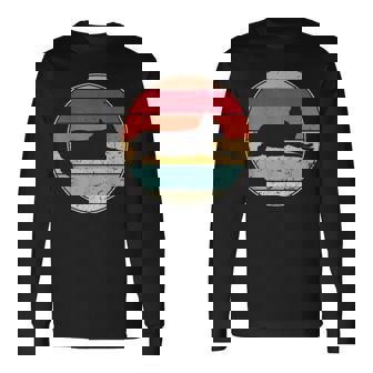 レトロ パタゴニア ヴィンテージ パタゴニアン シルエット 動物 動物園 長袖Tシャツ - Kawaiitshirt