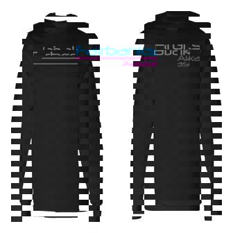 レトロ フェアバンクス アラスカ 長袖Tシャツ - Kawaiitshirt