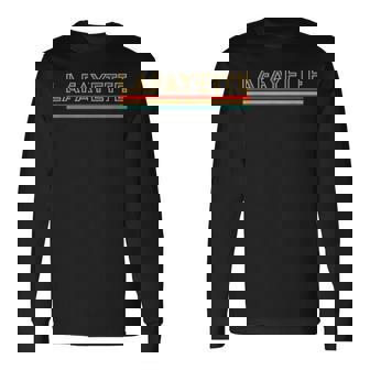 レトロ ラファイエット ルイジアナ 長袖Tシャツ - Kawaiitshirt