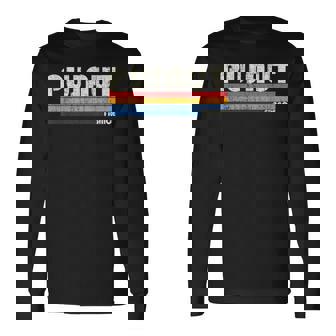 レトロ ヴィンテージ 70年代80年代スタイル プジョー、フランス 長袖Tシャツ - Kawaiitshirt