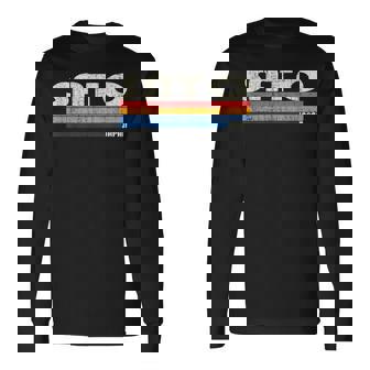 レトロ ヴィンテージ 70年代80年代風 佐藤 日本 長袖Tシャツ - Kawaiitshirt