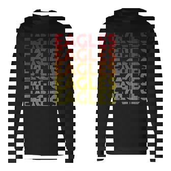 レトロ ヴィンテージ イーグルス 長袖Tシャツ - Kawaiitshirt