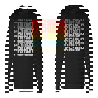 レトロ ヴィンテージ 日本のアーケードゲーム パチンコ 長袖Tシャツ - Kawaiitshirt