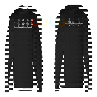 レトロ 蹄鉄 トリミング 馬蹄 蹄鉄 蹄鉄 狩猟 長袖Tシャツ - Kawaiitshirt