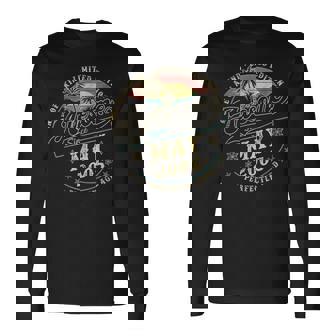 レトロな20歳の男性向け誕生日プレゼント 2005年5月 20歳 長袖Tシャツ - Kawaiitshirt