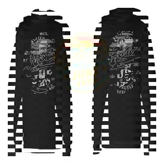 レトロな30歳の男性向け誕生日プレゼント 1995年6月 30歳 長袖Tシャツ - Kawaiitshirt