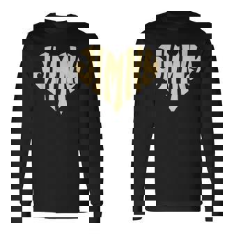 レトロなヴィンテージスタイルのラブハート。ジムニーアイボリーにフィット。 長袖Tシャツ - Kawaiitshirt