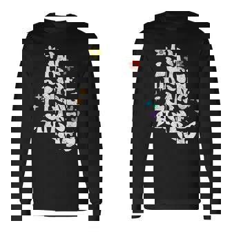 レトログルーヴィーなイム・ルイーズ Doing Luise Things 面白い母の日 長袖Tシャツ - Kawaiitshirt