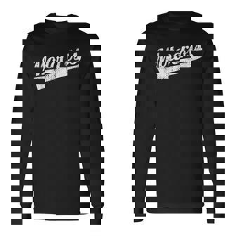 レトロモトクロス 長袖Tシャツ - Kawaiitshirt