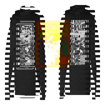 レトロヴィンテージキャプテンフューチャーコミックマガジン 長袖Tシャツ - Kawaiitshirt