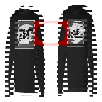 レトロ昭和タバコ 日本のひらがな シガレットショップサイン 長袖Tシャツ - Kawaiitshirt