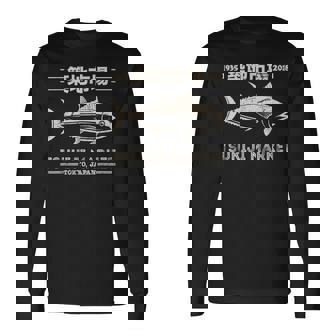 レトロ築地魚市場 まぐろストリートウェア 東京アニメ 長袖Tシャツ - Kawaiitshirt