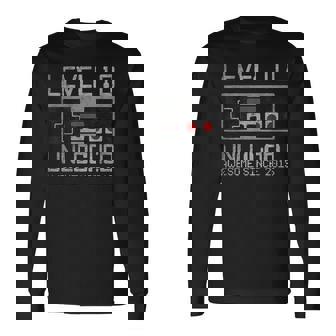 レベル 10 アンロック 10歳の誕生日 10歳のビデオゲーマー 男の子 長袖Tシャツ - Kawaiitshirt